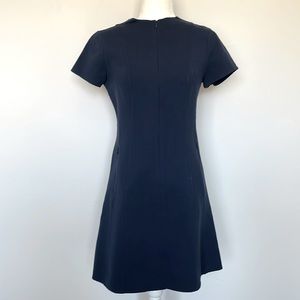 Theory Blue Wool Shirt Dress Size 4